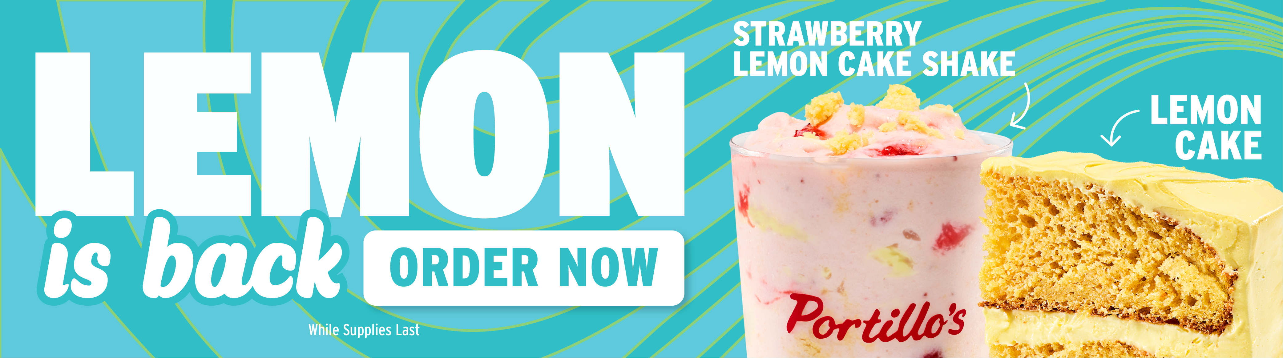 LTO Lemon Cake and Strawberry Lemon Cake Shake is back
